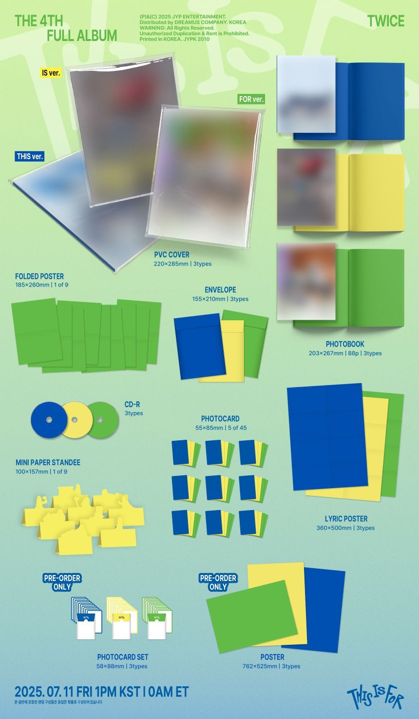 TWICE - THIS IS FOR - 4th Album