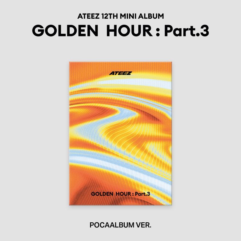 ATEEZ - GOLDEN HOUR : Part.3 - 12th Mini Album (POCA Album)