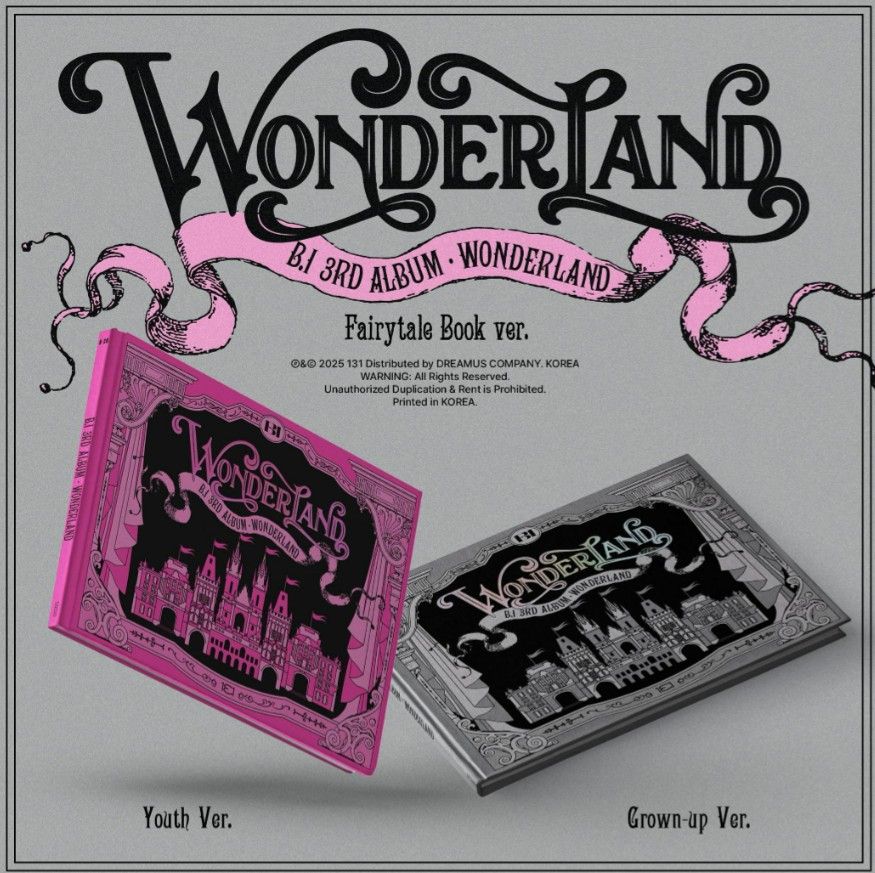 B.I - WONDERLAND - 3rd Album (Fairytale Book Ver.)
