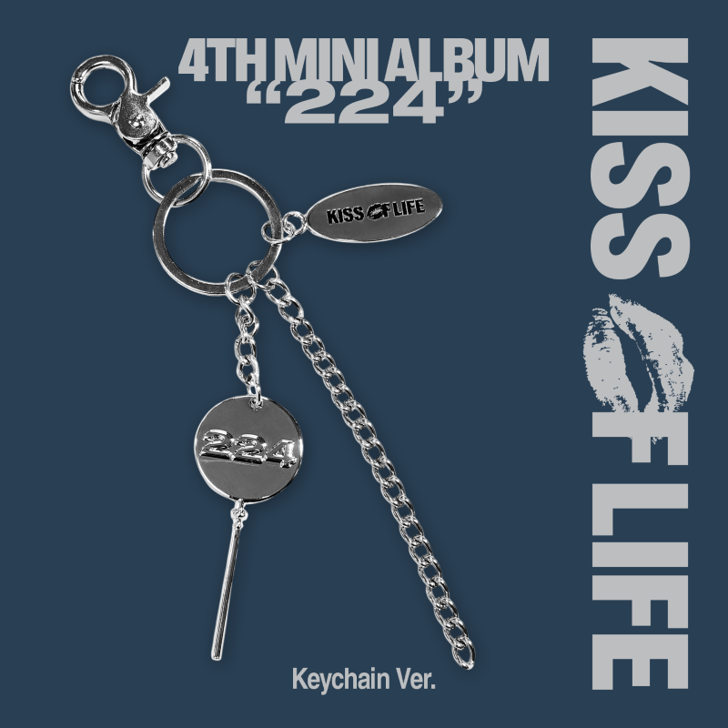 KISS OF LIFE - 224 - 4th Mini Album (Keychain Ver.)