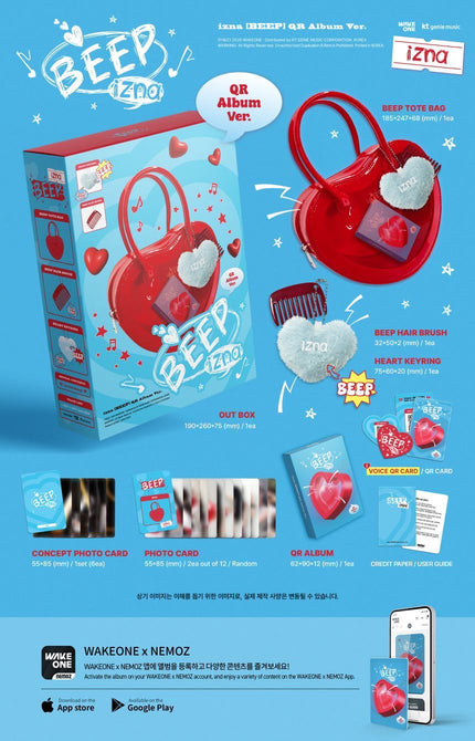 izna - BEEP - Single Album (LIMITED / QR Album Ver.)