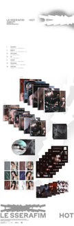 LE SSERAFIM - HOT - 5th Mini Album (Compact Ver.)