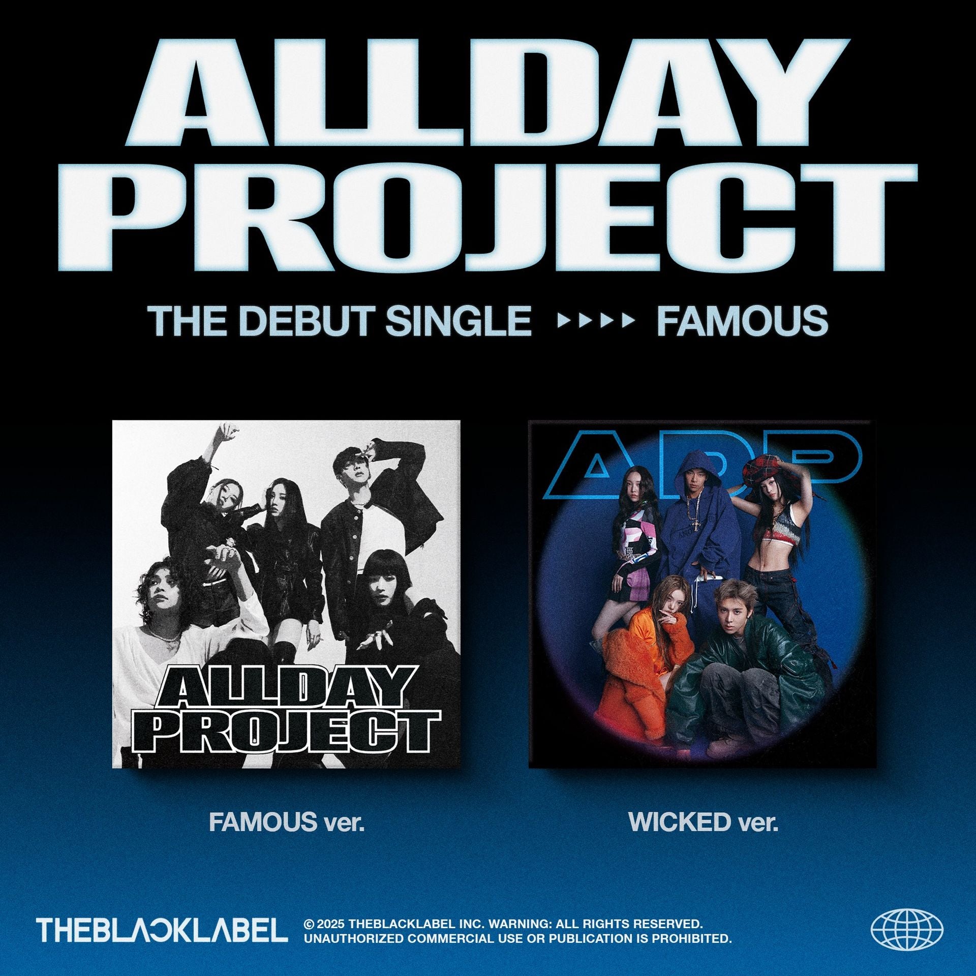 ALLDAY PROJECT - FAMOUS - Debut Single Album (Photobook Ver.)