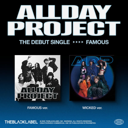 ALLDAY PROJECT - FAMOUS - Debut Single Album (Photobook Ver.)