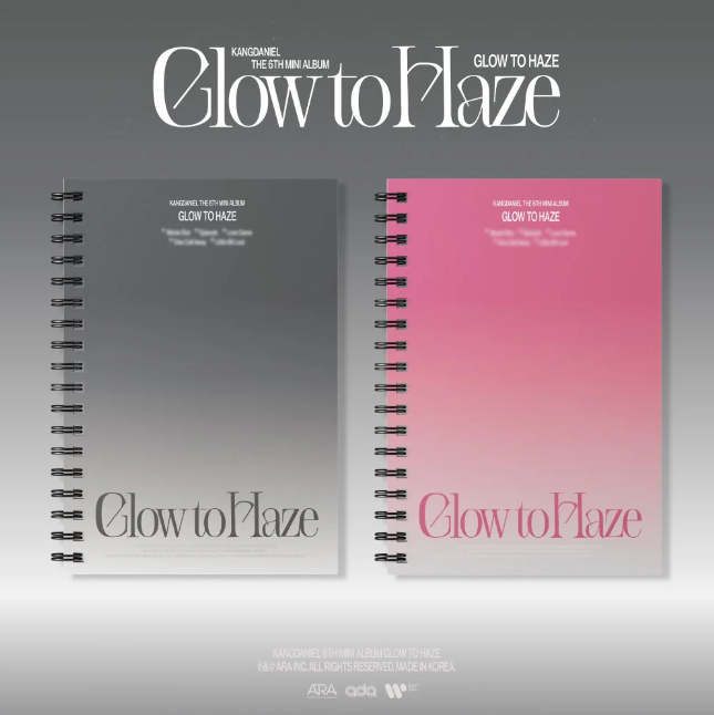 (SIGNED) KANGDANIEL - Glow to Haze - 6th Mini Album