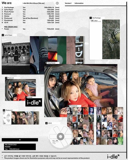 i-dle - We are - 8th Mini Album (Standard Ver.)