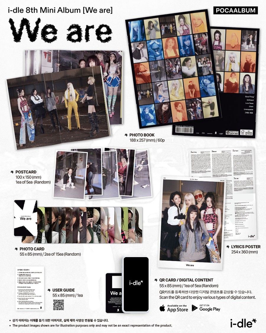 i-dle - We are - 8th Mini Album (POCA Album)