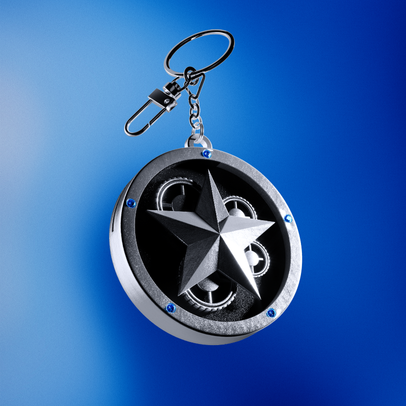TXT - THE STAR CHAPTER : TOGETHER (Star Keyring Ver.)