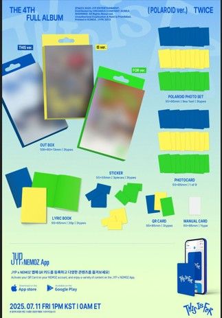 TWICE - THIS IS FOR - 4th Album (POLAROID Ver.)