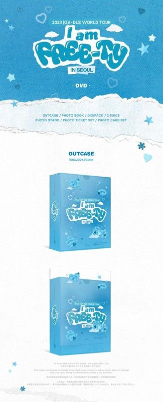 i-dle - WORLD TOUR 2023 (I am FREE-TY) IN SEOUL DVD