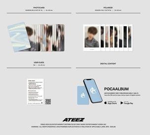 ATEEZ - GOLDEN HOUR : Part.3 - 12th Mini Album (POCA Album)