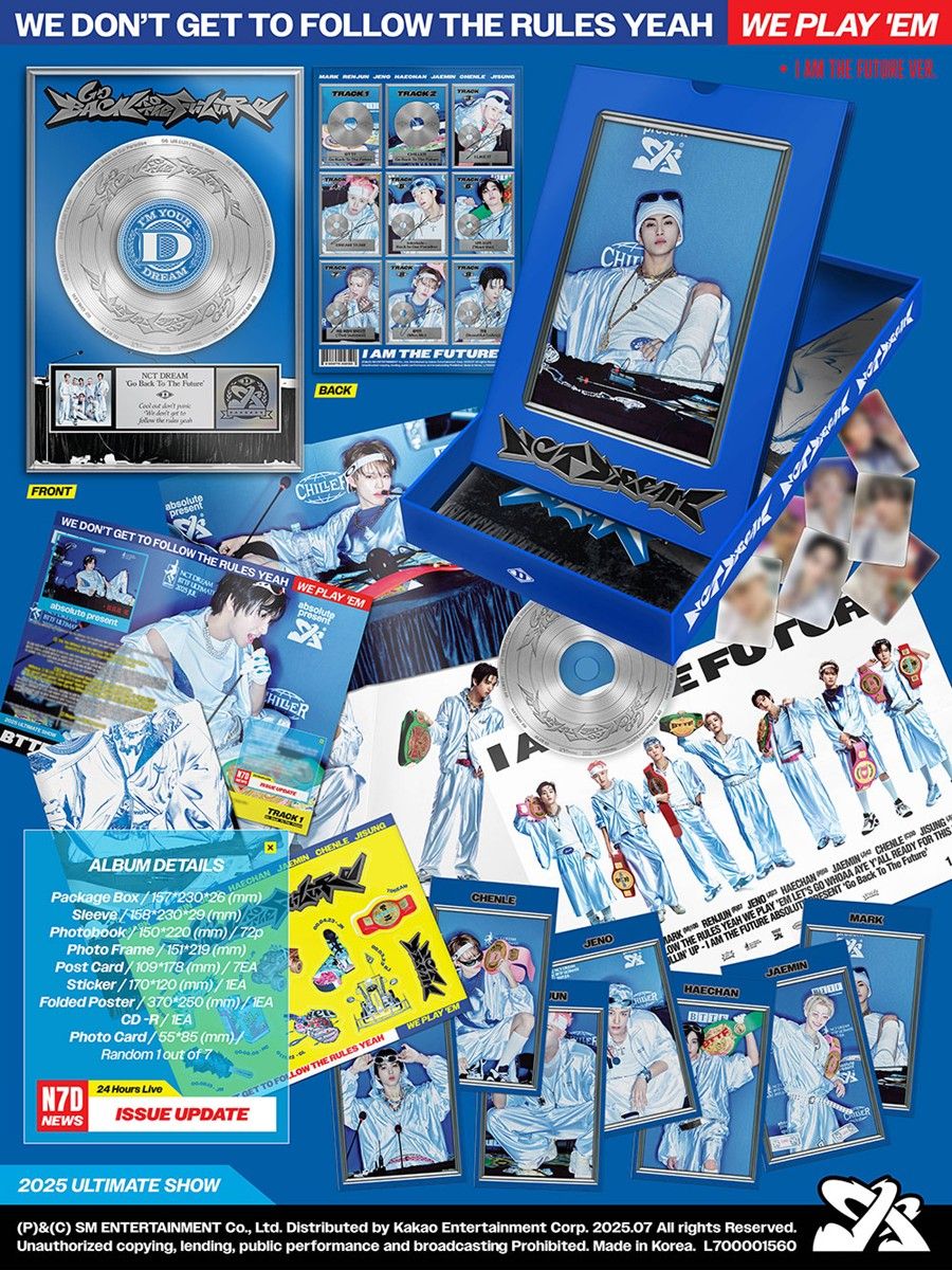 NCT DREAM - Go Back To The Future - 5th Mini Album (I AM THE FUTURE Ver.)