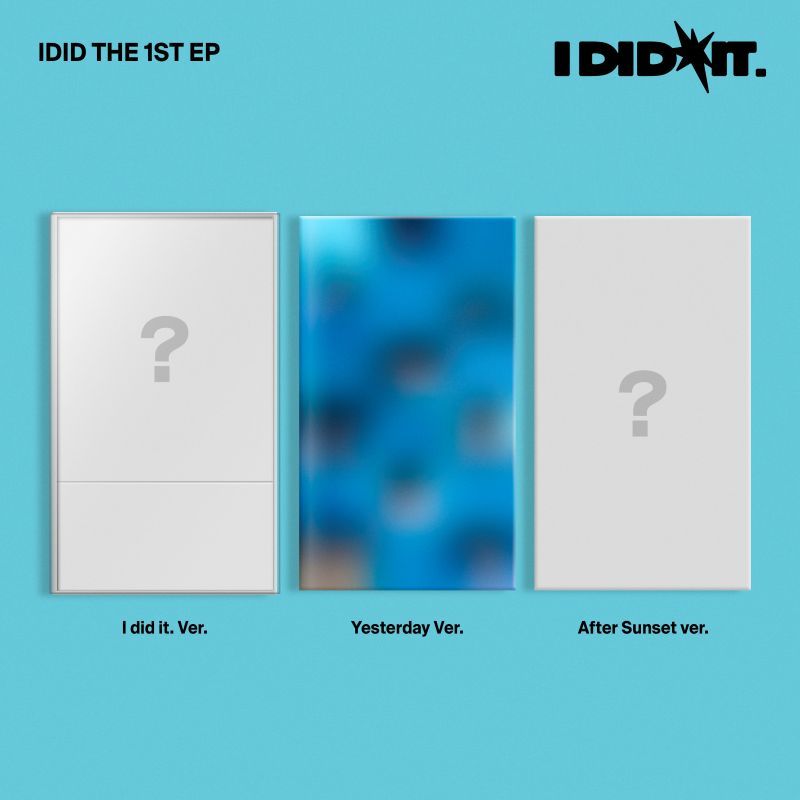 IDID - I DID IT - 1st EP