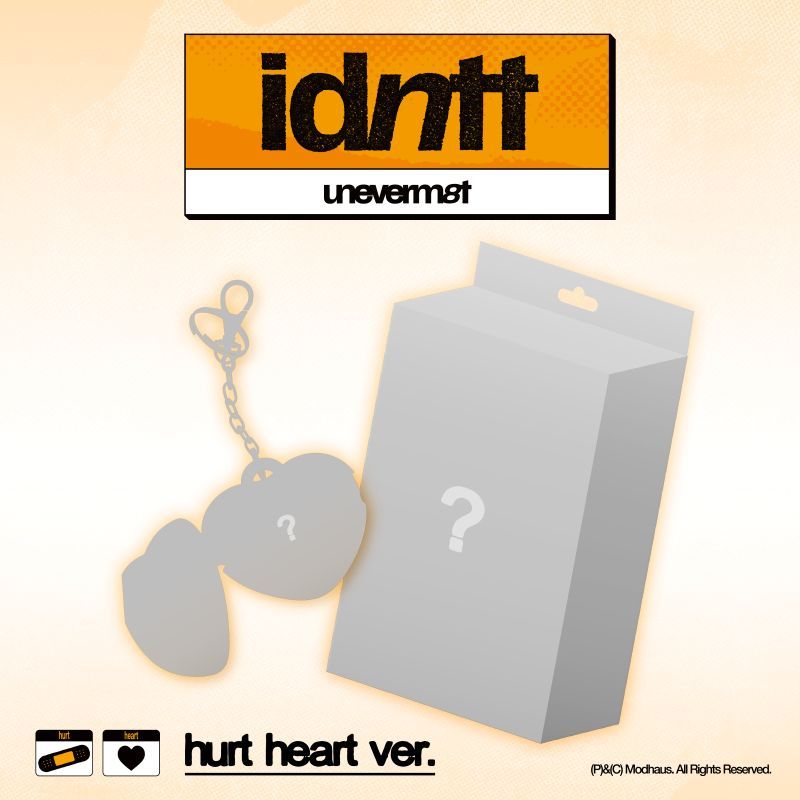 idntt - unevermet - 1st Mini Album (hurt heart Ver.)