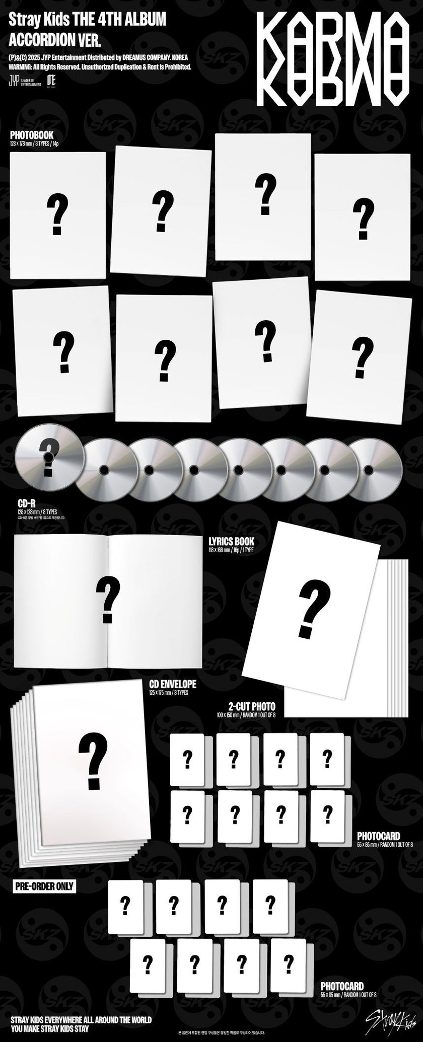 Stray Kids - KARMA - 4th Full Album (Accordion Ver.)
