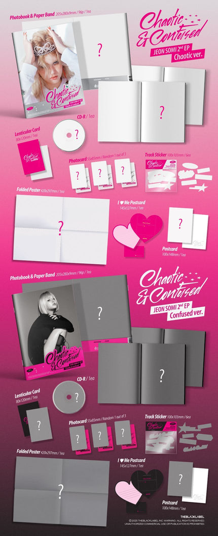 JEON SOMI - Chaotic & Confused - 2nd EP Album