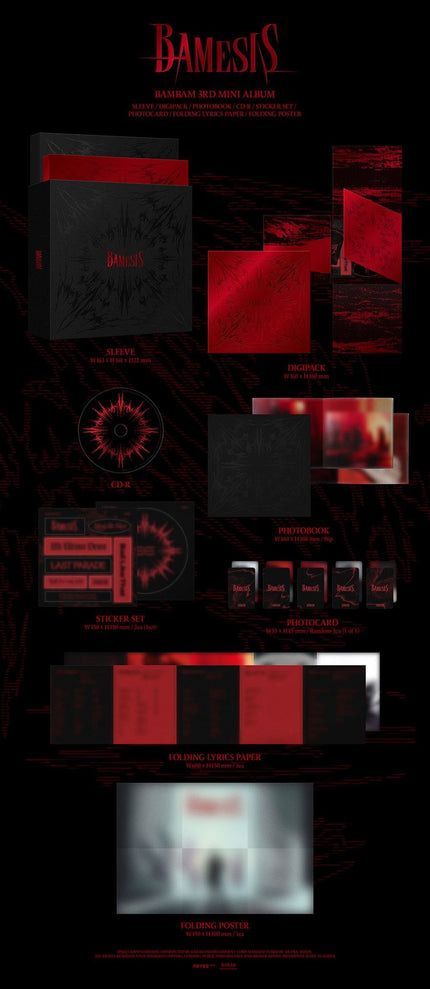 BamBam (GOT7) - BAMESIS - 3rd Mini Album