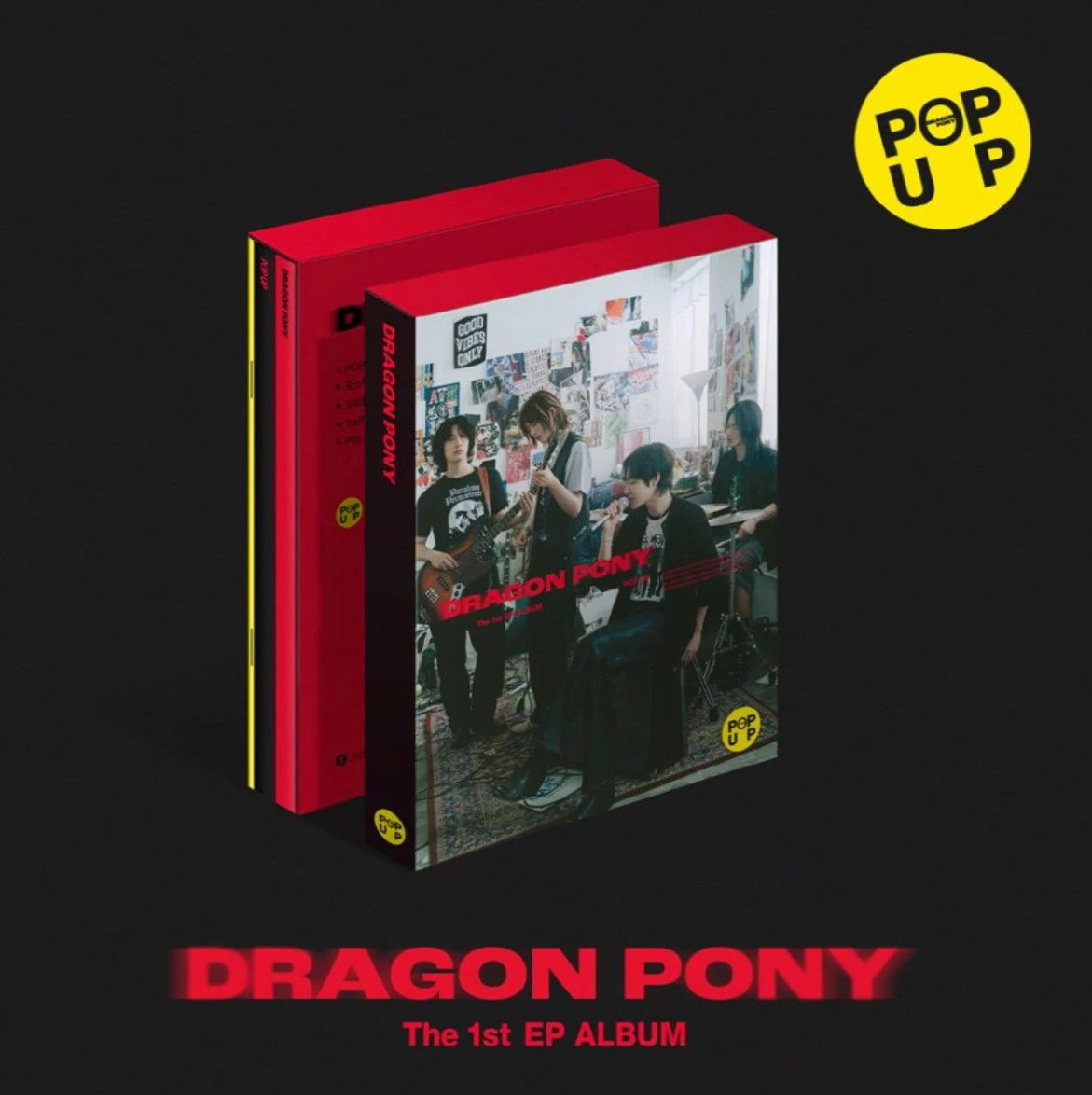 Dragon Pony - POP UP - 1st EP Album (Photobook Ver.)