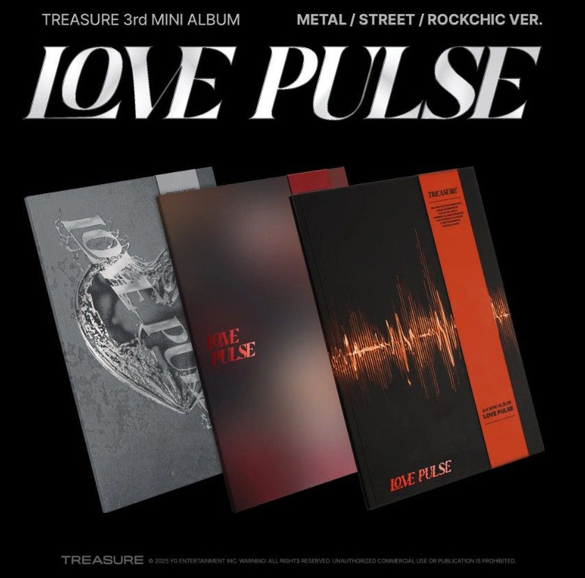 TREASURE - LOVE PULSE - 3rd Mini Album (Photobook Ver.)