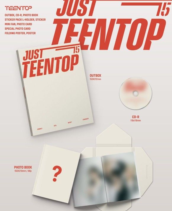 TEEN TOP - Just 15, Just Teen Top - Mini Album (CD ver.)