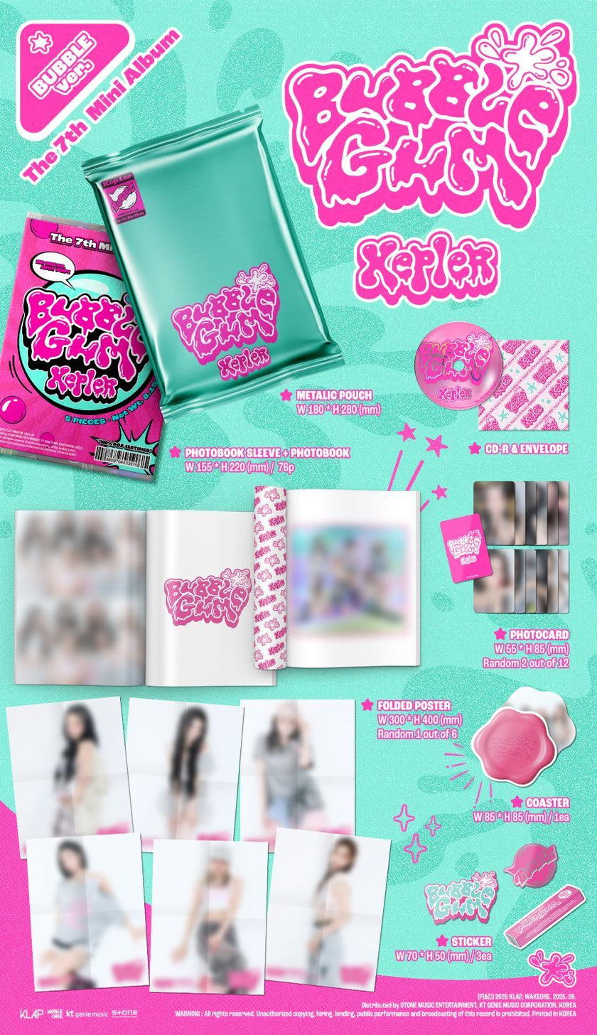 Kep1er - BUBBLE GUM - 7th Mini Album