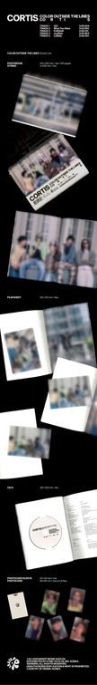 CORTIS - COLOR OUTSIDE THE LINES - 1st EP Albums (Photobook Ver.)