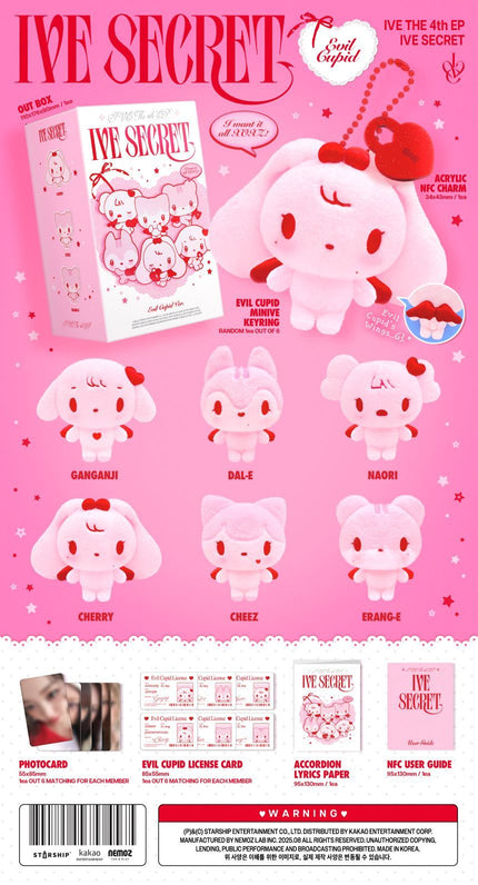 IVE - IVE SECRET - 4th Mini Album (Evil Cupid Ver.)