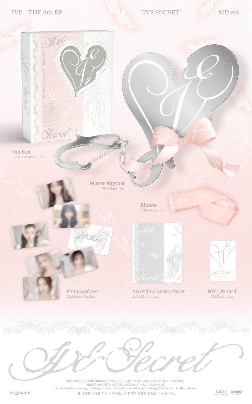 IVE - IVE SECRET - 4th Mini Album (MD Ver.)