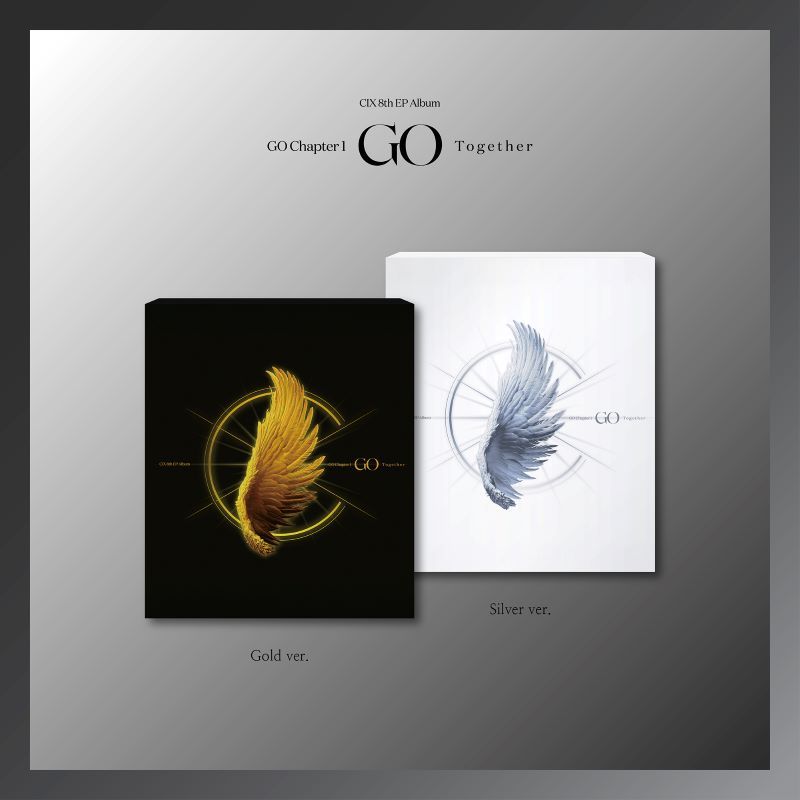 CIX - GO Chapter 1 : GO Together - 8th Mini Album (Gold Ver. / Silver Ver.)