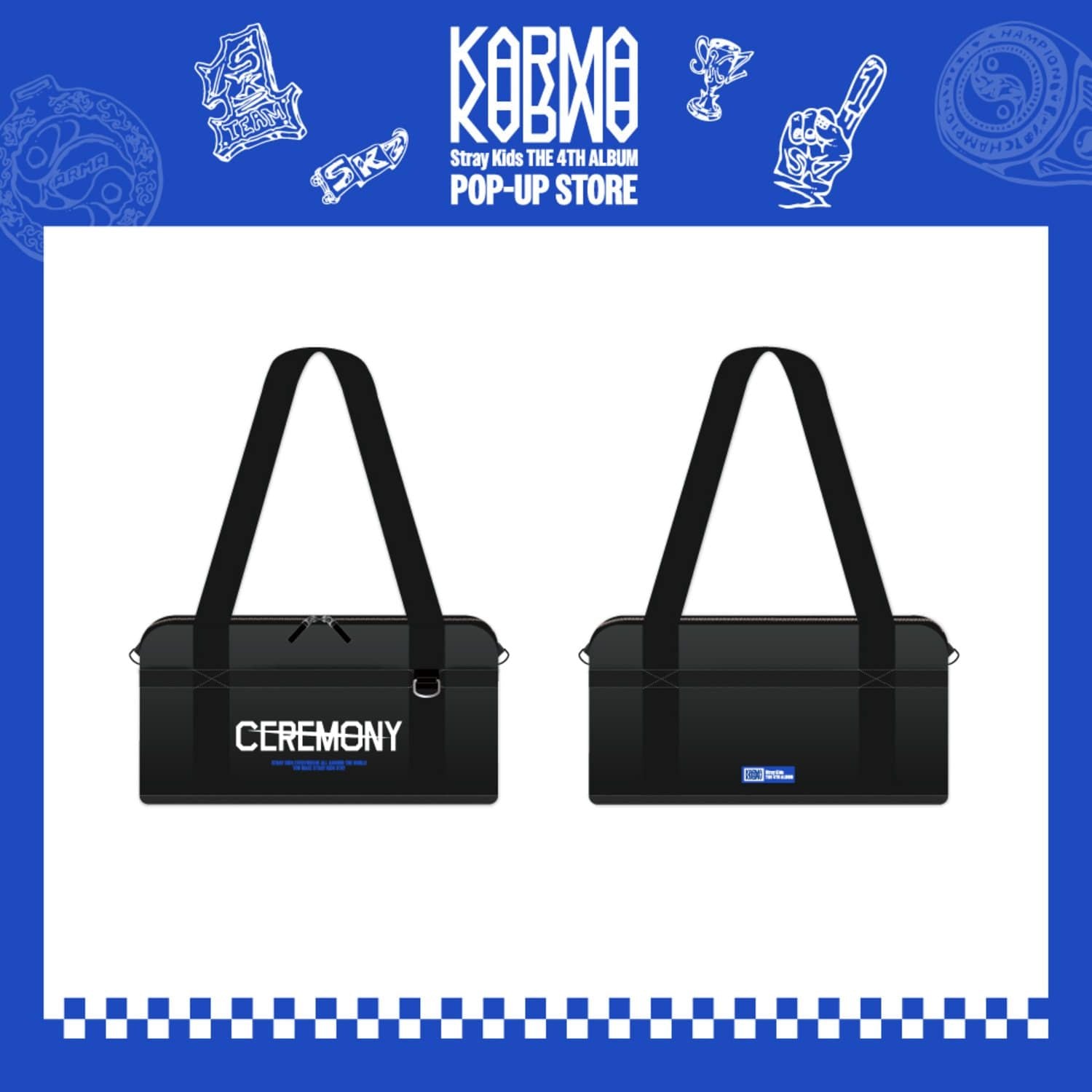 Stray Kids - KARMA Pop-Up Store - Duffel Bag