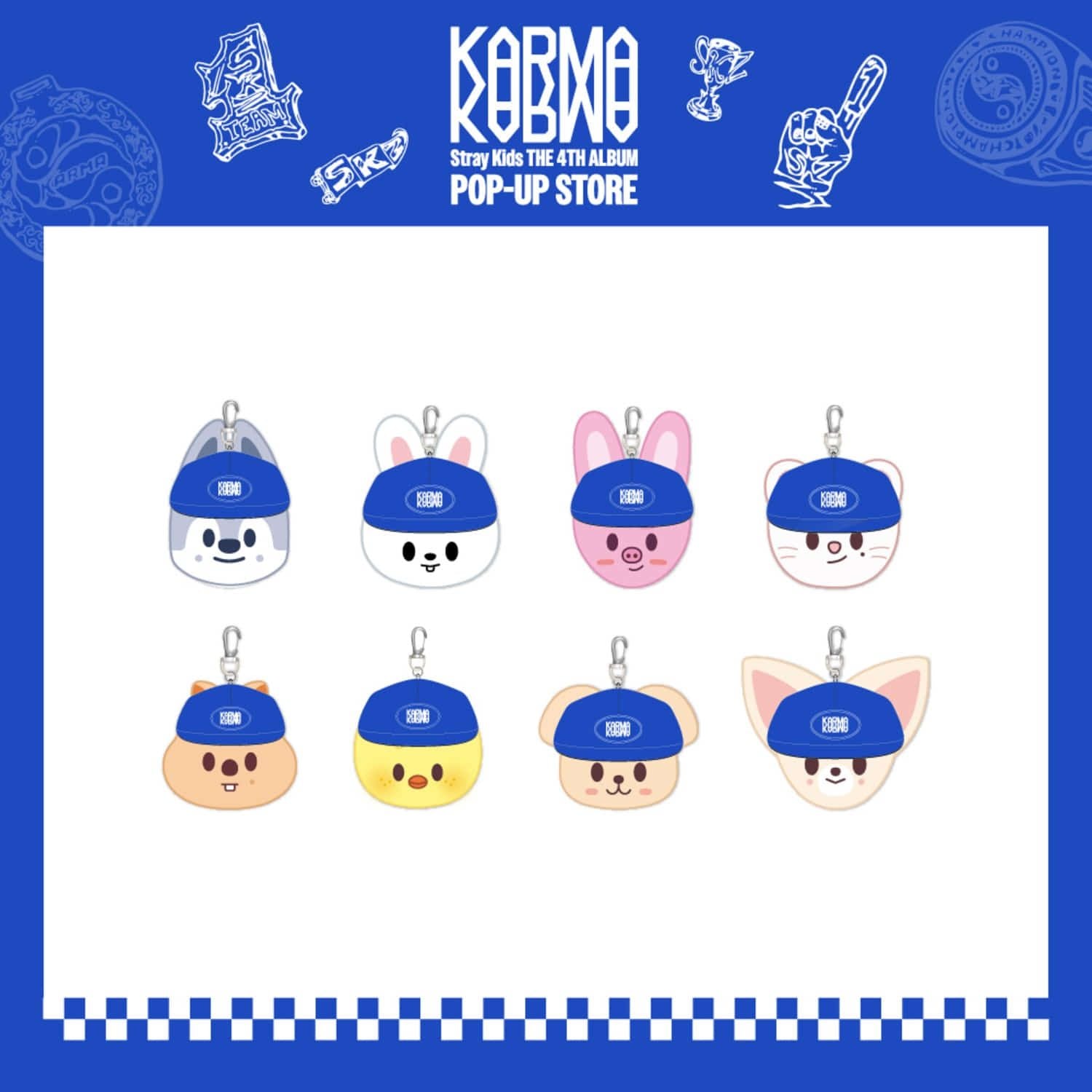 Stray Kids - KARMA Pop-Up Store - Ceremony Ballcap Plush