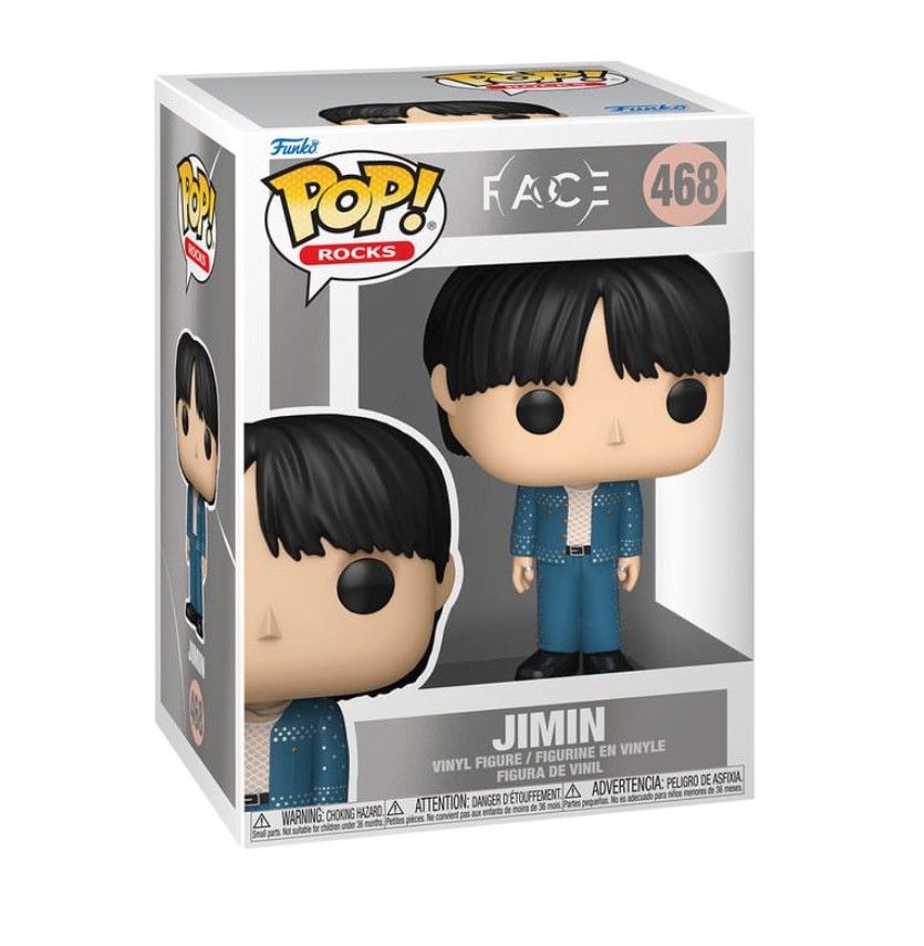 BTS Solo POP! Rocks Vinyl Figur Jimin (Like Crazy) 9 cm