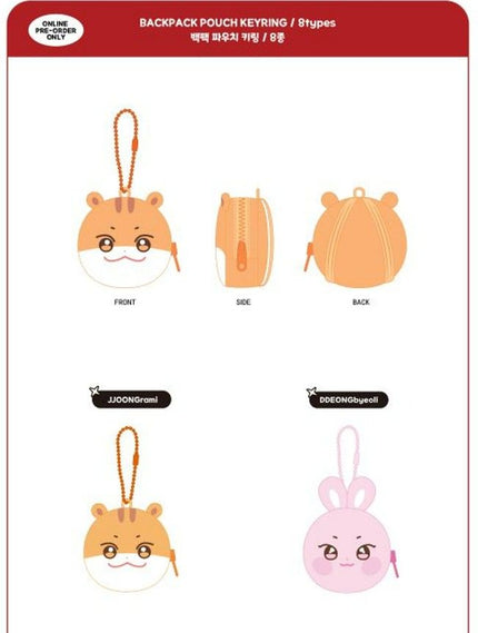 ANITEEZ in the Calling (ATEEZ) - Backpack Pouch Keyring