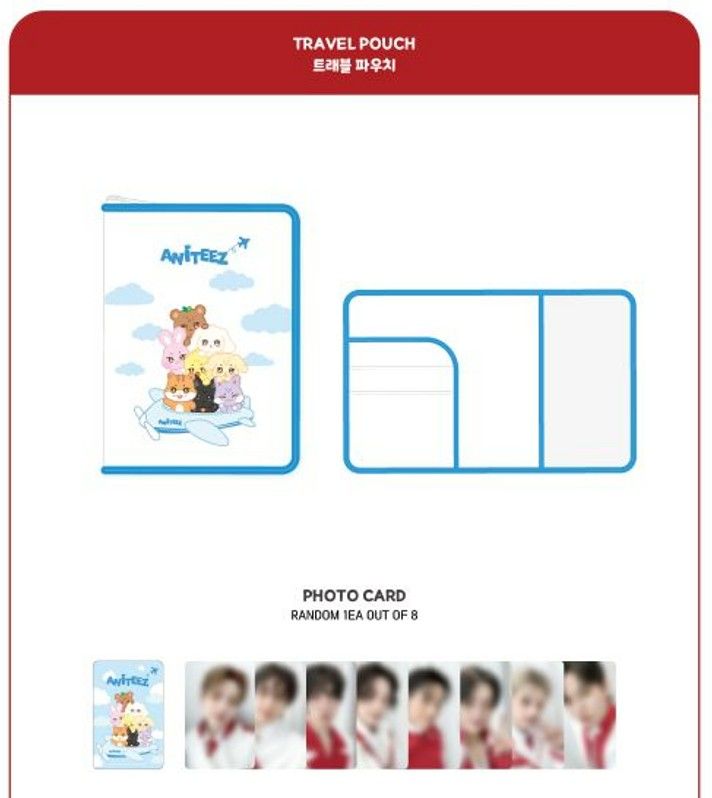 ANITEEZ in the Calling (ATEEZ) - Travel Pouch