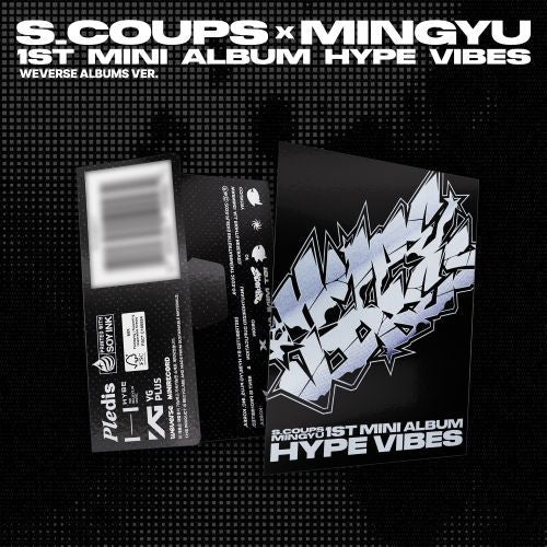 S.COUPS X MINGYU (SEVENTEEN) - HYPE VIBES - 1st Mini Album (Weverse Albums Ver.)