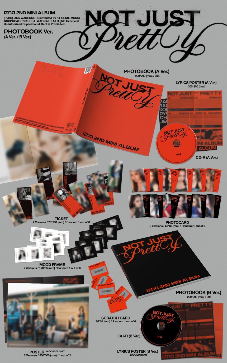 izna - Not Just Pretty - 2nd Mini Album (PHOTOBOOK Ver.)