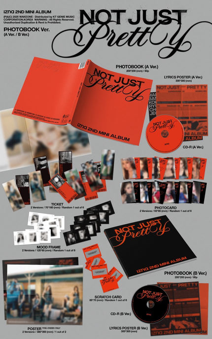 izna - Not Just Pretty - 2nd Mini Album (PHOTOBOOK Ver.)