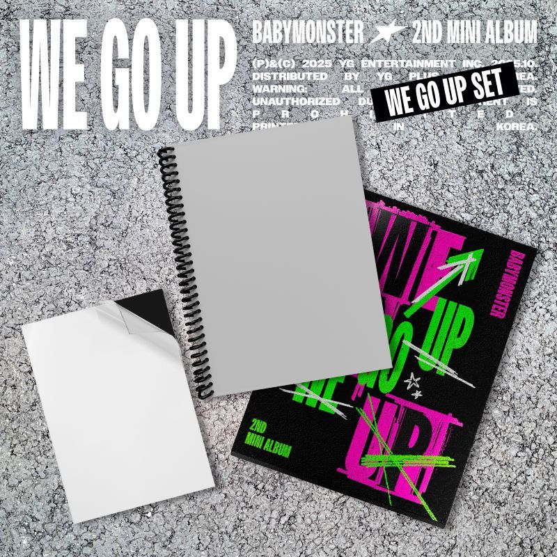 BABYMONSTER - WE GO UP - 2nd Mini Album (PHOTOBOOK Ver.)