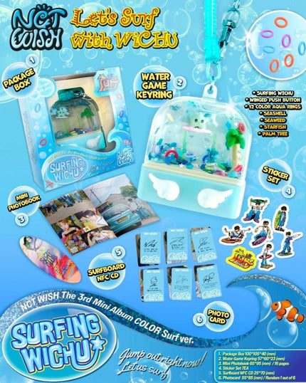 NCT WISH - COLOR - 3rd Mini Album (Surf Ver.)