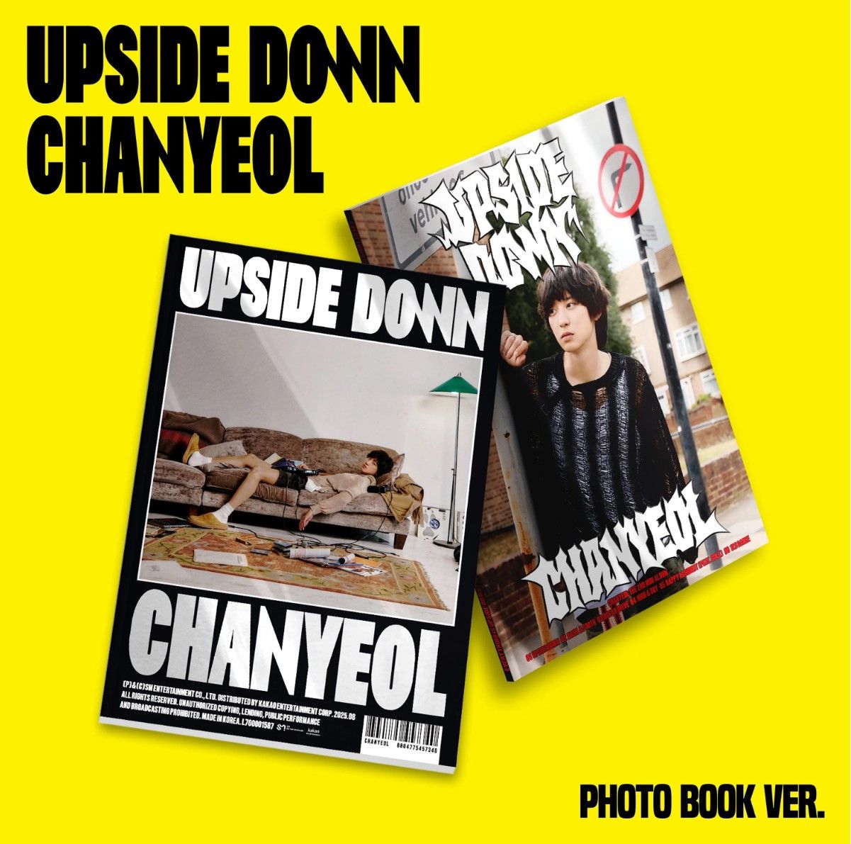 CHANYEOL (EXO) - UPSIDE DOWN - 2nd Mini Album