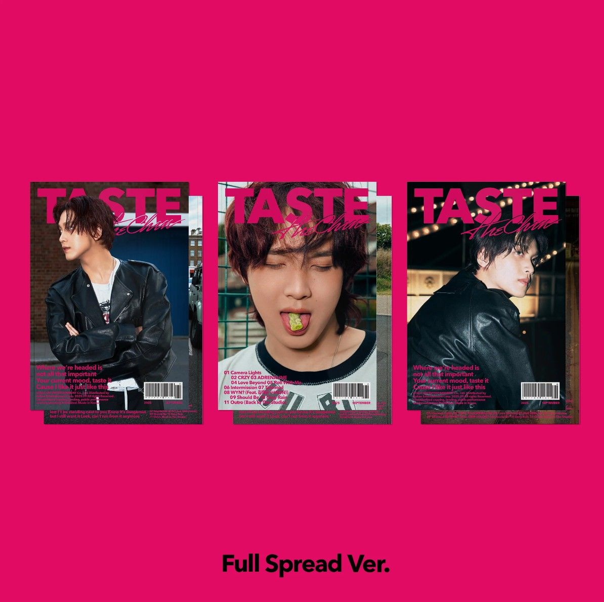 HAECHAN (NCT) - TASTE - 1st Album (Full Spread Ver.)