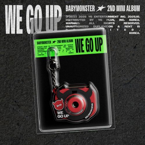 BABYMONSTER - WE GO UP - 2nd Mini Album (Mini Beam Keyring Ver.)