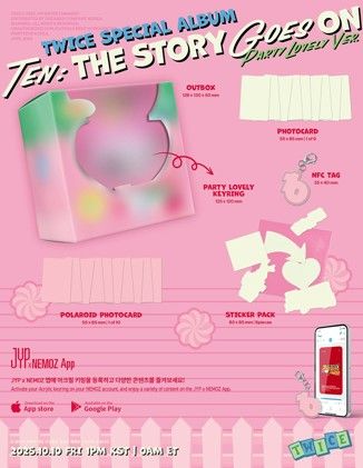 TWICE - TEN: The Story Goes On (Party Lovely Ver.)