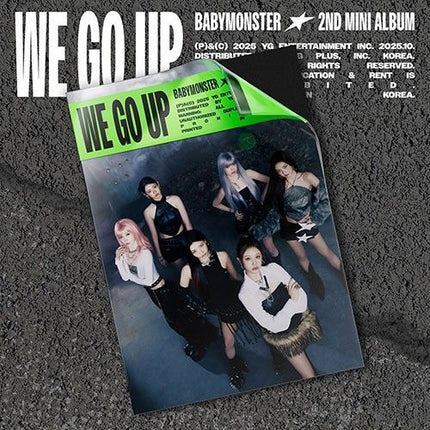 BABYMONSTER - WE GO UP - 2nd Mini Album (PHOTOBOOK Ver.)