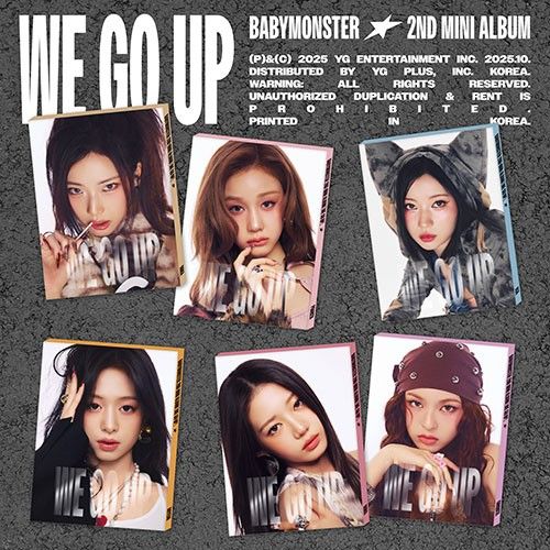 BABYMONSTER - WE GO UP - 2nd Mini Album (PATTERN Ver.)