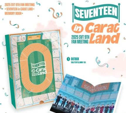 SEVENTEEN - 2025 Fan Meeting (SEVENTEEN IN CARAT LAND) Memory Book