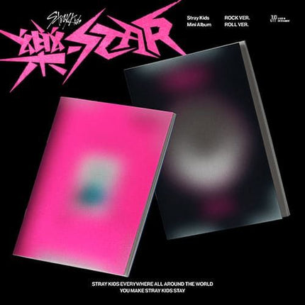 Stray Kids – ROCK-STAR (樂-STAR) - Mini Album (Rock Ver. / Roll Ver.)