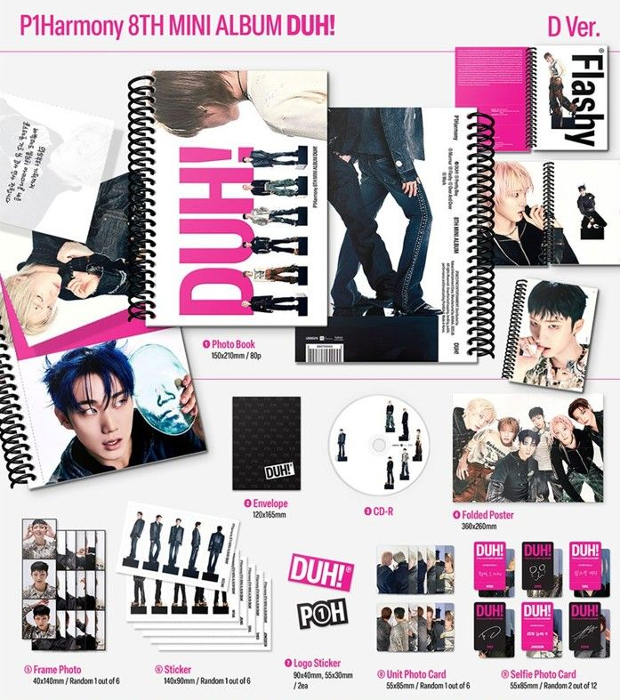P1Harmony - DUH! - 8th Mini Album