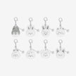 Stray Kids - DominATE : Celebrate Pop-Up Store - Face Keyring Silver