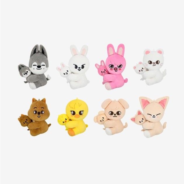 Stray Kids - DominATE : Celebrate Pop-Up Store - Face Magnet Plush Set